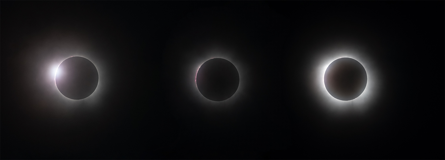 2024 total Solar Eclipse Composite
